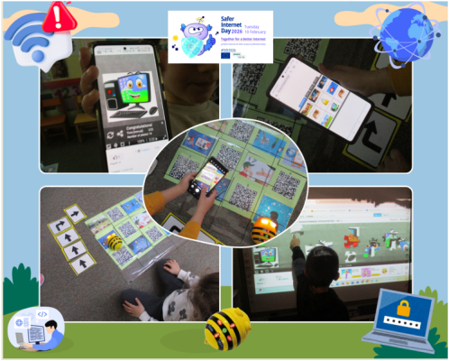 Το Bee-Bot σε Αποστολή Ασφαλούς Διαδικτύου.